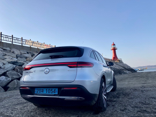 메르세데스-벤츠 EQC. <김양혁 기자>